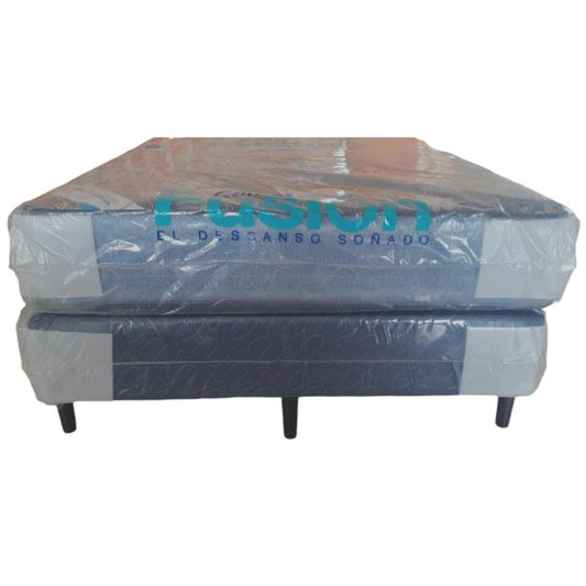 Set Cama Fusion Matrimonial Mañanas Radiantes Knit 2En1
