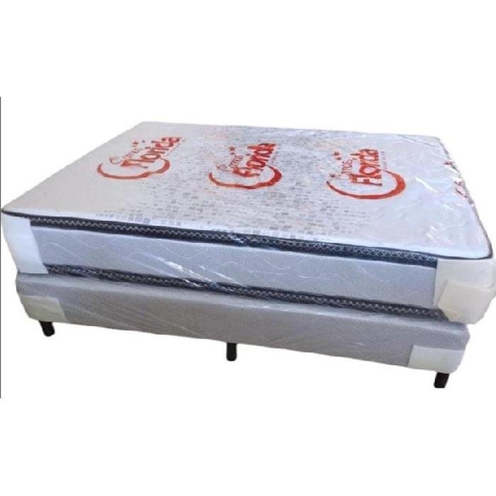 Set Cama Florida Queen Optima Doble Pillow