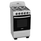 Estufa Mabe 20 Silver Enc. Elct 4/H C/Horno Ema 5110Ago