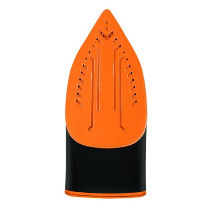 Plancha Taurus Penélope Con Vapor Gris/Naranja