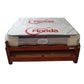 Cama Madera Galilea Matrimonial Carreta/Claro