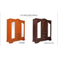 Ropero Shely 3 Cuerpos 4 Gavetas Lateral Cherry