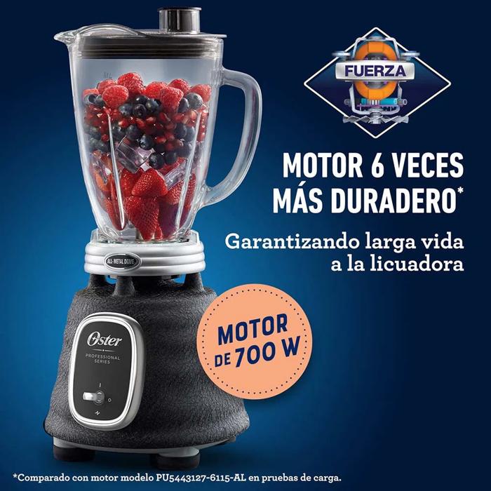 Licuadora Oster 1 Vel. Blstbpst-013 Pro/ Negro
