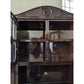 Trinchante Mv 4 Puertas Moderno Para Microndas Oscuro