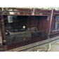 Trinchante Mv 4 Puertas Moderno Para Microndas Oscuro