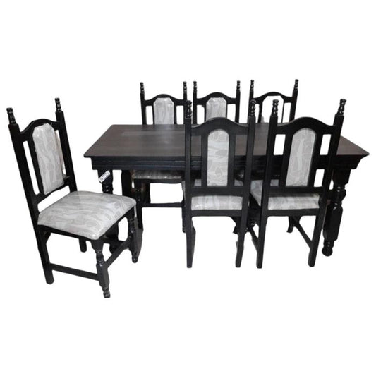 Comedor Caprisa 6 Sillas Torno/Tapiz