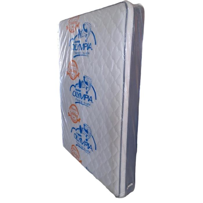 Colchon Olympia Matrimonial Edicion Especial Gris/Blanco