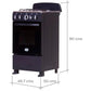 Estufa Grs 20" 20Ge2B Negro