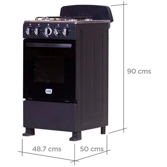 Estufa Grs 20" 20Ge2B Negro