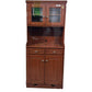 Alacena Shely 2 Puertas Cuadrada Para Microondas Cherry