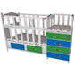 Cuna Caprisa 6 Gavetas Con Vestidor