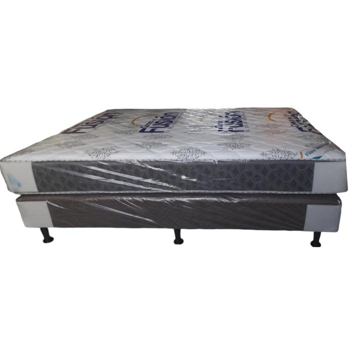Set Cama Fusion Matrimonial Noches Confortables Knit 2 En 1