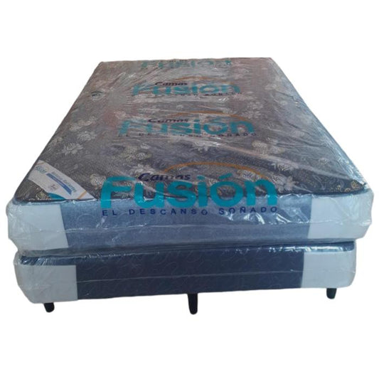Set Cama Fusion Matrimonial Mañanas Radiantes Knit 2En1