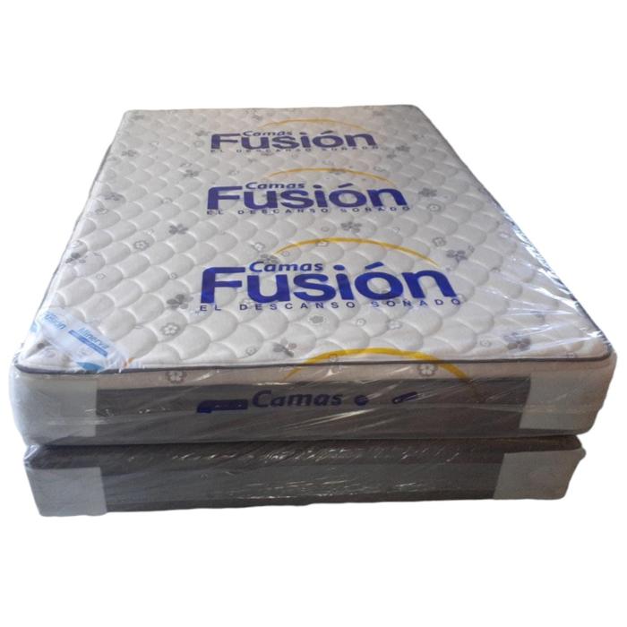 Set Cama Fusion Queen Minerva Knit 2 En 1, 1 Pillow