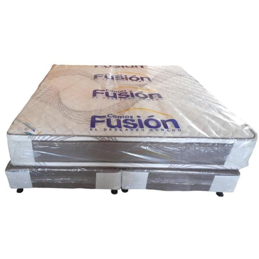 Set Cama Fusion King Super Fusion Knit/Pique 2 En 1, 2 Euros