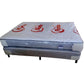 Set Cama Florida Matrimonial Optima Dos En Uno Beige/Gris